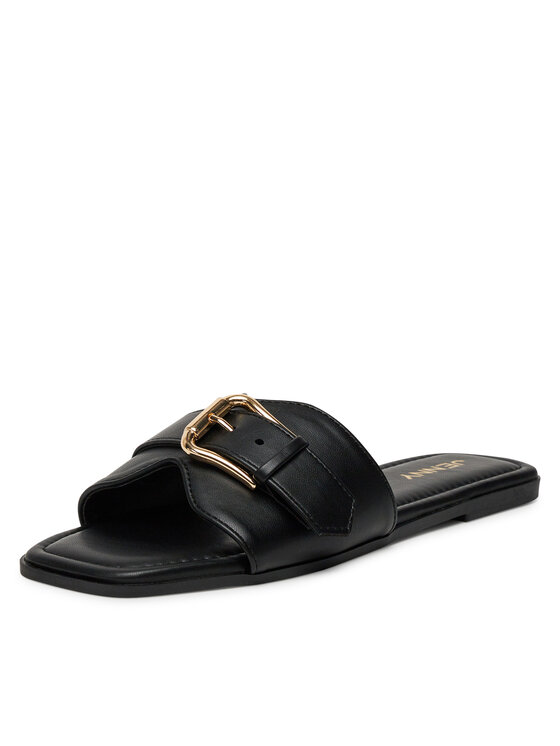 JENNY JENNY Plätud RS24SS03-160 Must