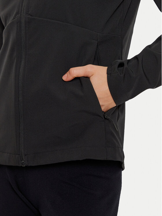 4F 4F Kurtka softshell 4FWAW24TSOFF285 Czarny Regular Fit