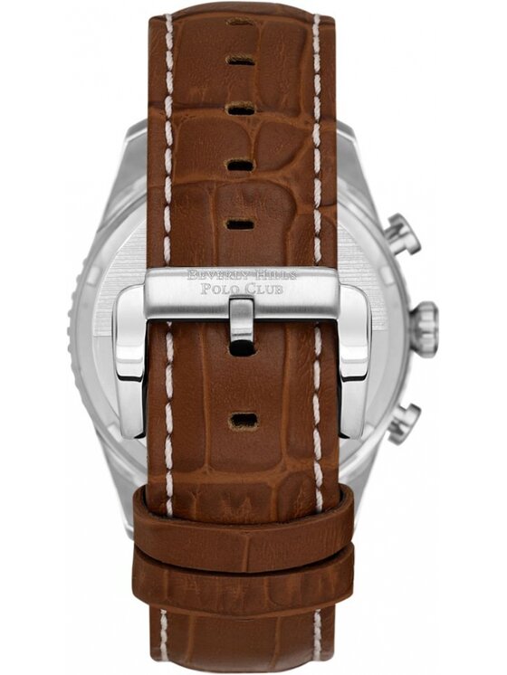 Beverly Hills Polo Club Beverly Hills Polo Club Zegarek BP3723X.375 Srebrny