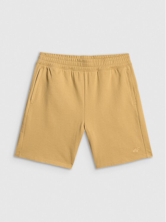 4F 4F Αθλητικό σορτς 4FRSS26TSHOM0930-83S Μπεζ Regular Fit