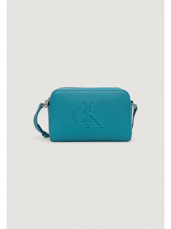 Calvin Klein Calvin Klein Σάκος SCULPTED EW CAMERA BAG Τυρκουάζ