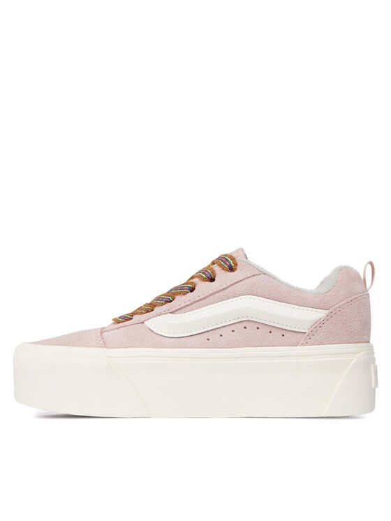 Vans old 2024 skool plataforma rosas