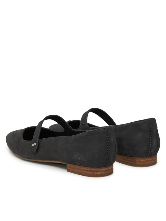 Toms Toms Балетки Bianca 10021474 Чорний