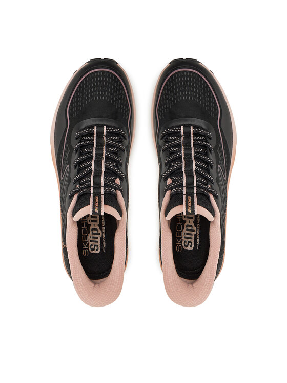 Skechers Skechers Sneakersy Switch Back - Mist 180157/BKPK Czarny