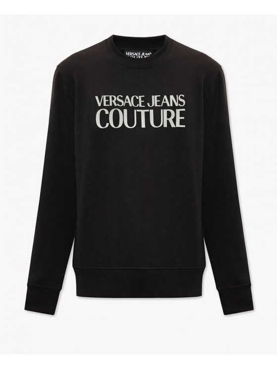 Versace Versace Bluza 73GAIT01 73UP302 Czarny Regular Fit