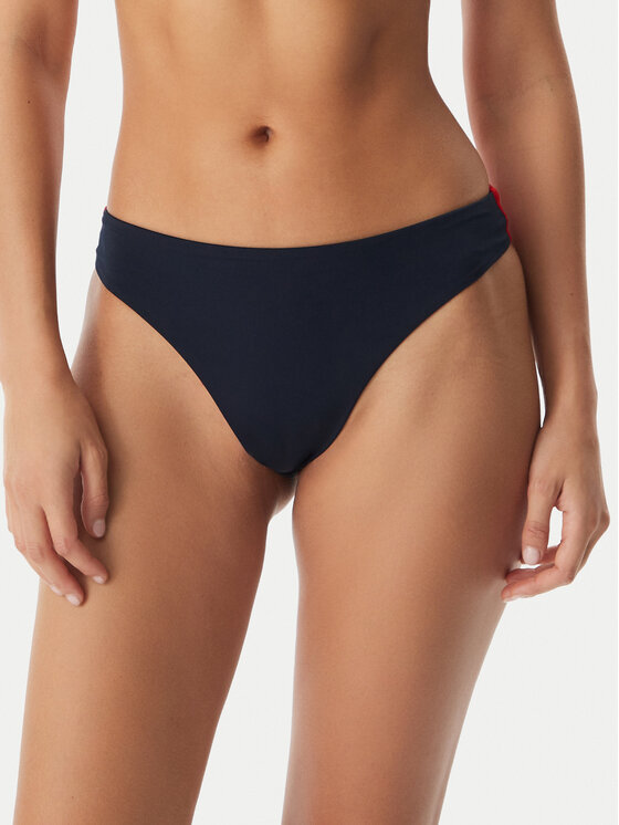 Tommy Hilfiger Bikini partea de jos UW0UW06573 Bleumarin