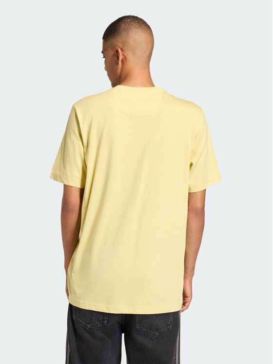 adidas adidas T-Shirt 158442 Żółty Loose Fit