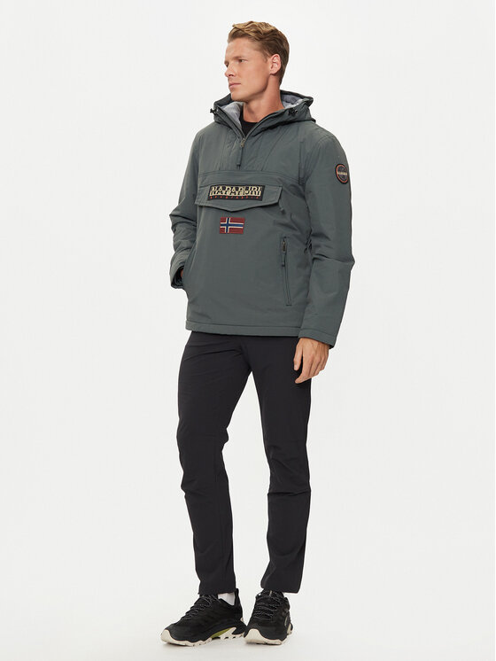 Napapijri Napapijri Geacă fără fermoar Rainforest Pocket 2 NP0A4GMD Verde Regular Fit