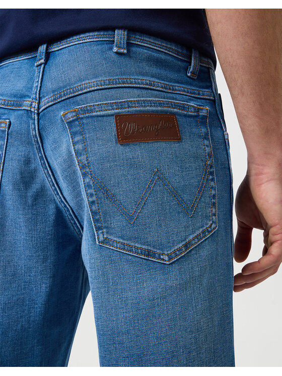 Wrangler Wrangler Szorty jeansowe TEXAS SHORTS Niebieski Regular Fit