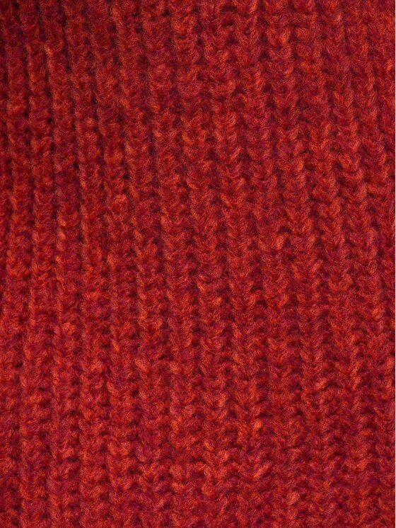 Ombre Ombre Kardigan OW-SW-E0071 Czerwony Relaxed Fit