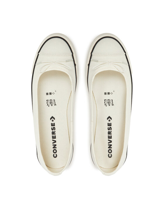 Converse Converse Baleriny Chuck Taylor All Star Dainty Ballerina A16211C Beżowy