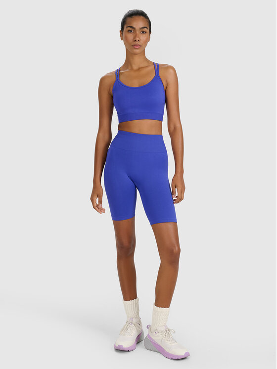 4F 4F Szorty sportowe MULTI ACTIVE Niebieski Slim Fit