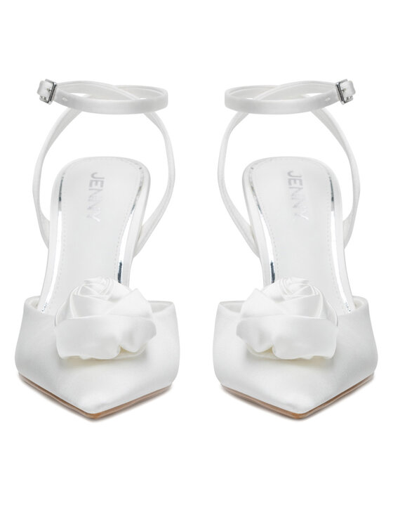 JENNY JENNY Pantofi cu toc subțire SS2841 Alb