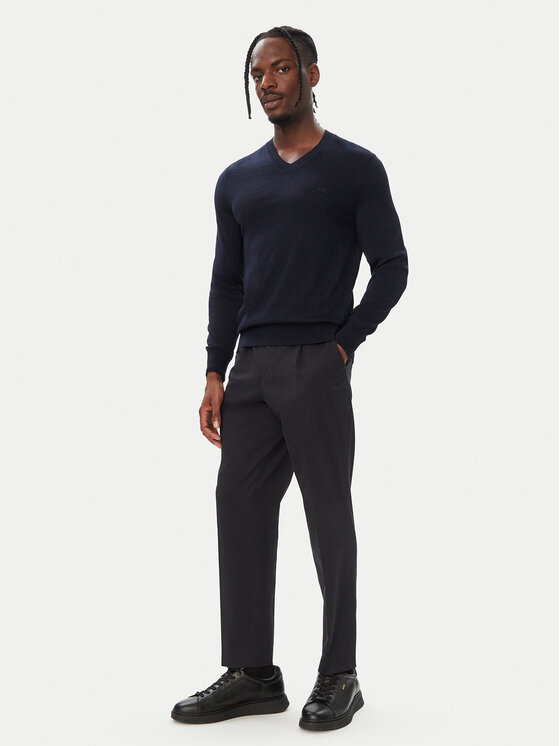 BOSS BOSS Sweter H-Melba-L 50571907 Granatowy Regular Fit