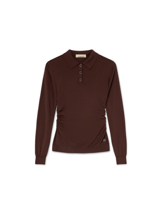 Trussardi Trussardi Sweter M0386001287N077 Brązowy Regular Fit