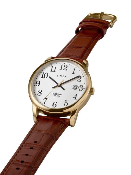 Timex Timex Pulkstenis Easy Reader TW2W95500 Zelta