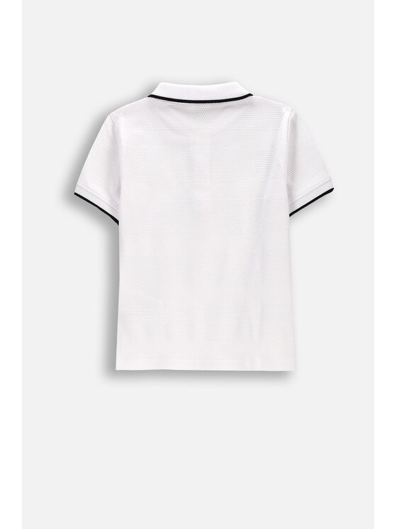 Coccodrillo Coccodrillo T-Shirt WC6143603BSB-001 Bílá Regular Fit