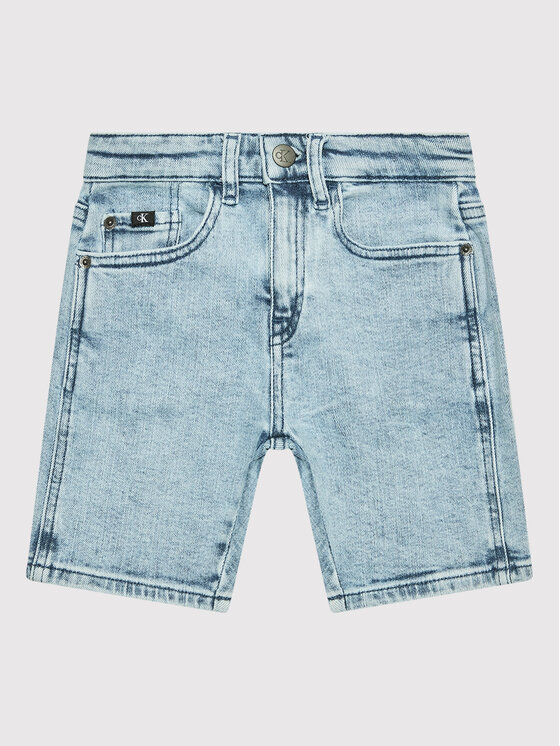 Calvin Klein Jeans Calvin Klein Jeans Pantaloncini di jeans IB0IB01173 Blu Relaxed Fit