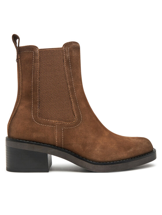 Tamaris Tamaris Kotníková obuv s elastickým prvkem 1-25309-43 Hnědá