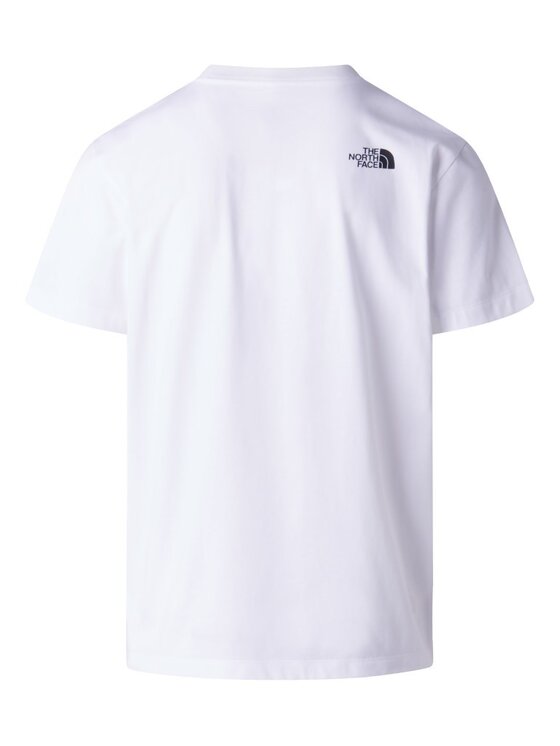 The North Face The North Face T-Shirt Evolution Box Half Dome Regular Tee Biały Regular Fit
