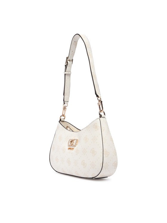 Guess Guess Ročna torba Emelie Logo HWGP99 28180 Écru