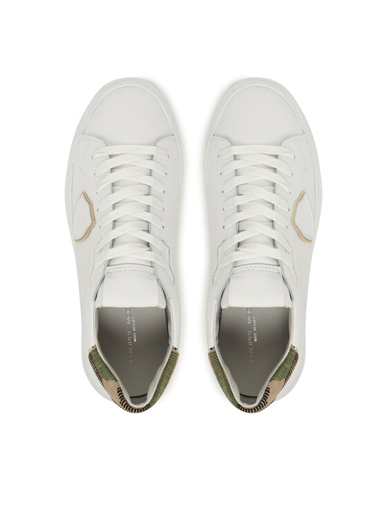 Philippe Model Philippe Model Sneakersy Veau Camou Striching A012221 BTLU VCB3 VEAU Bílá