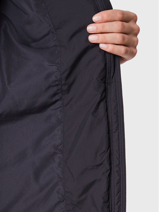 Tommy Hilfiger Tommy Hilfiger Žieminė striukė Chevron Sorona WW0WW36211 Tamsiai mėlyna Relaxed Fit