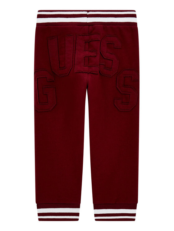 Guess Guess Jogginghose N5YQ1 K0170 Dunkelrot Regular Fit