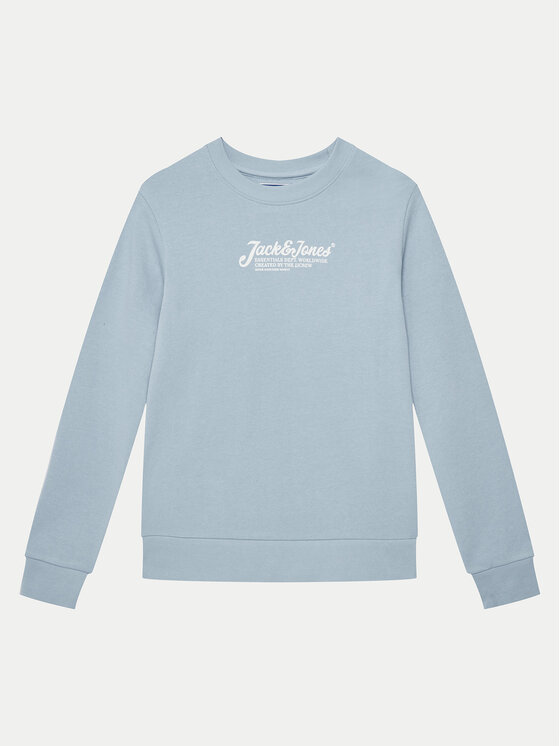 Jack&Jones Junior Jack&Jones Junior Majica dugih rukava Beau 12269849 Svijetloplava Regular Fit