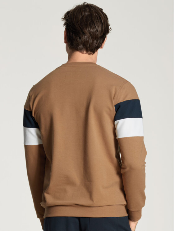 Calida Calida Bluza 15111 Brązowy Regular Fit