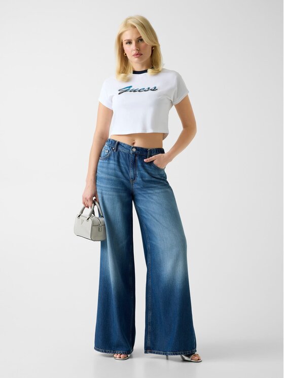 Guess Guess T-Shirt 181610 Biały Classic Fit