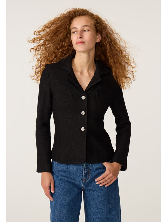Fabienne Chapot Fabienne Chapot Marynarka 6867-509-101 Czarny Regular Fit