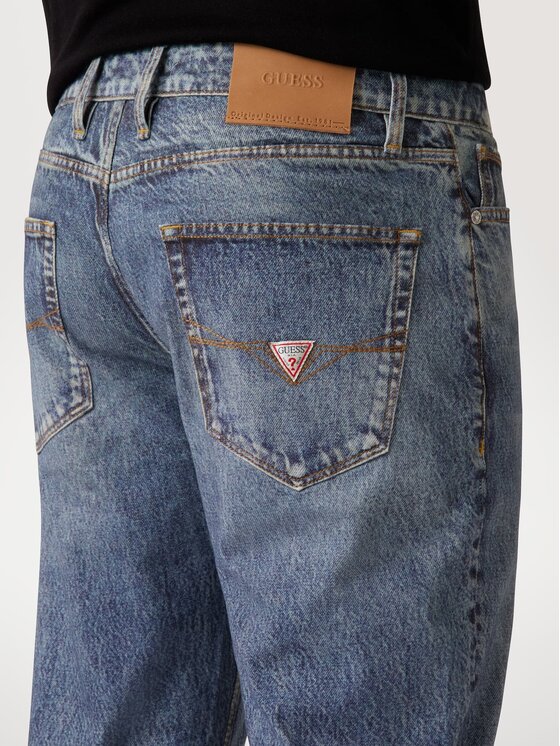Guess Guess Jeansy 173015 Modrá Slim Fit