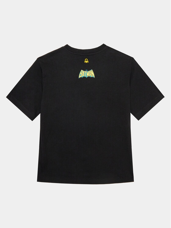 United Colors Of Benetton United Colors Of Benetton T-Shirt 3096C10IM Schwarz Regular Fit