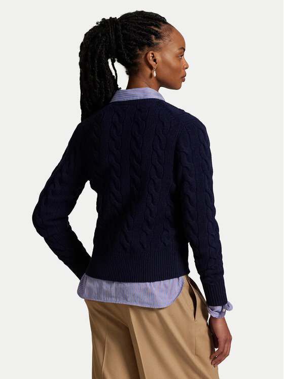 Polo Ralph Lauren Polo Ralph Lauren Kardigan 211972104004 Tamnoplava Slim Fit