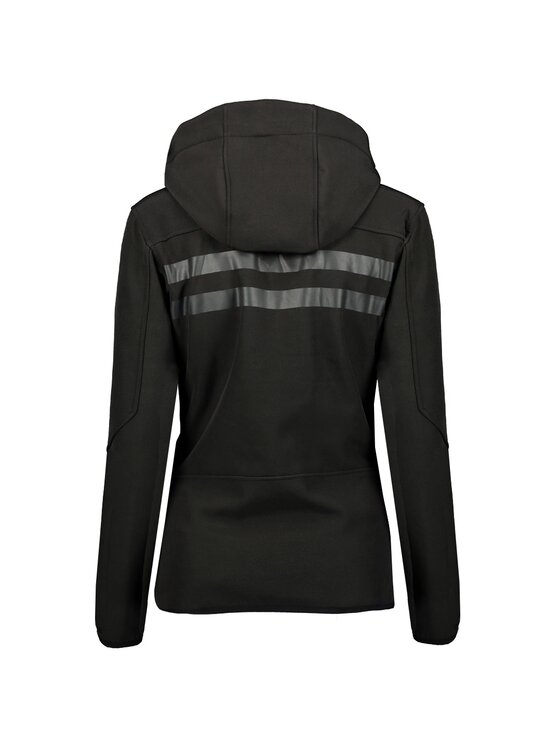 Geographical Norway Geographical Norway Kurtka softshell WW4717F/GN-BLACK / BLACK//WU6101F/GN Czarny Regular Fit