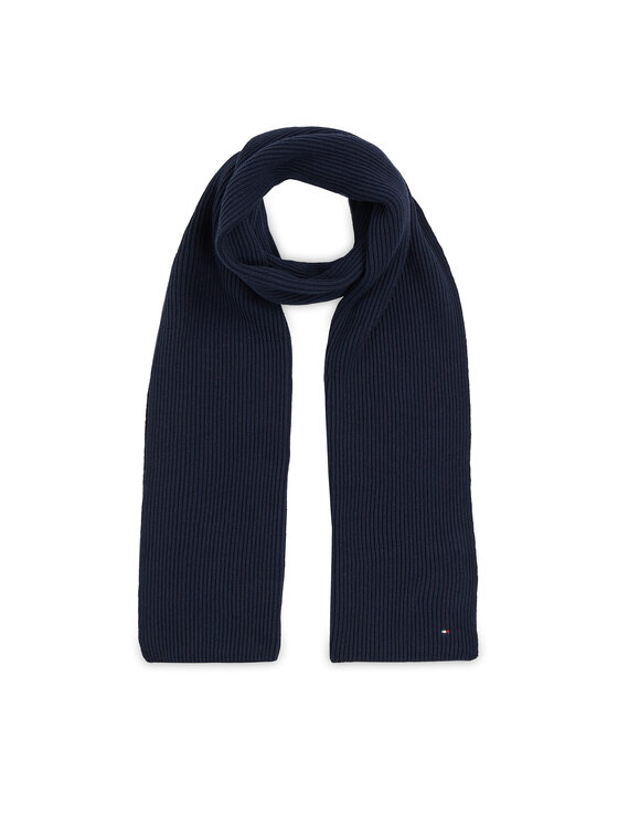 Tommy Hilfiger Šal Essential Flag Scarf AW0AW15348 Tamnoplava