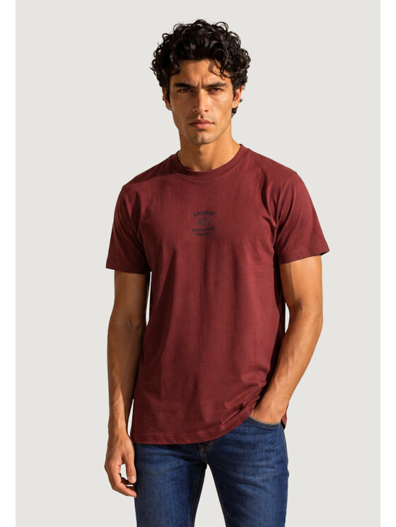 Armani Exchange Armani Exchange T-Shirt XM003023 AF10358 Brązowy Casual Fit