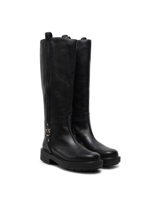 PINKO PINKO Kozaki Tina 09 SD0193 P001 Czarny