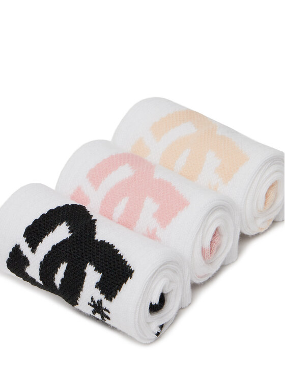 DC DC Calzini AS_DC_03W_SS25 (3-PACK) Bianco