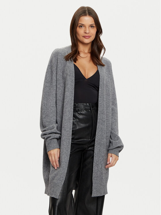 Kontatto Cardigan 3M0143 Grigio Relaxed Fit, taglia : OS
