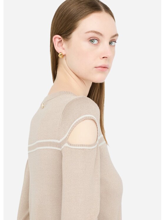Liu Jo Liu Jo Maglione TF5026MS49IA4344 Beige Regular Fit