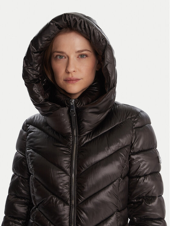 DKNY DKNY Winterjacke DLEMPW58 Schwarz Slim Fit