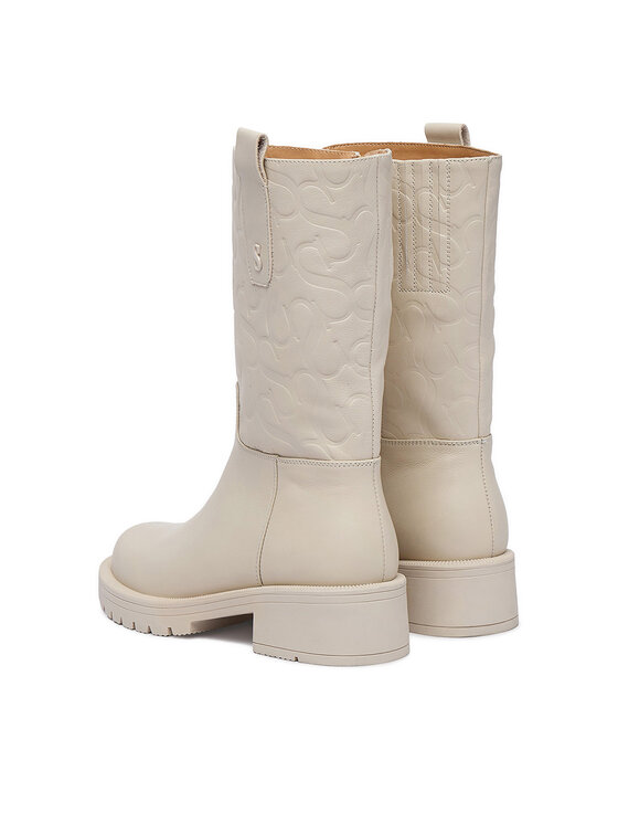 Simple Simple Stiefeletten SL-26-02-000036 Beige