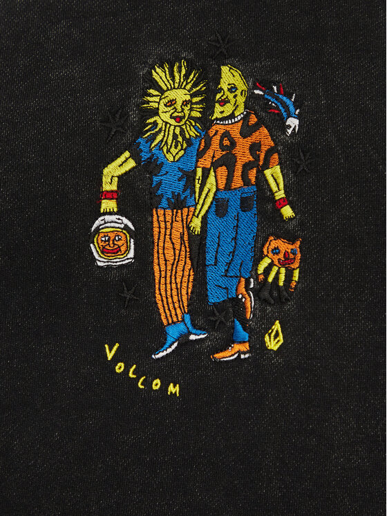 Volcom Volcom Bluza Bob Mollema A4612504 Szary Loose Fit