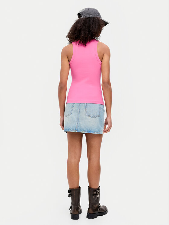 JJXX JJXX Top 12224661 Ružičasta Rib Fit