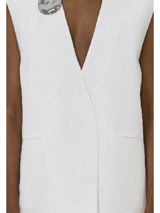 MeiMeiJ MeiMeiJ Camicia m5ei04-bianco Bianco Regular Fit