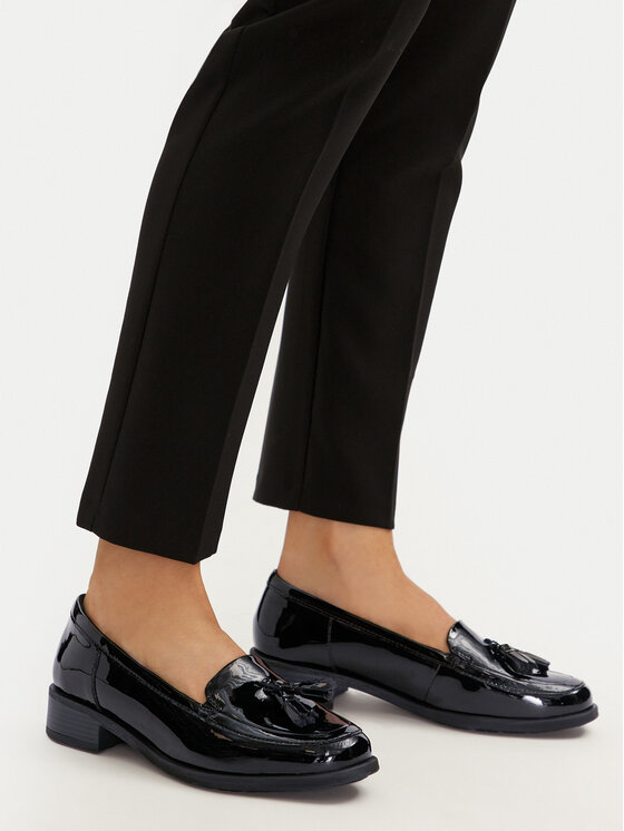 Clarks Clarks Loafers Havisham Edge 26178704 Čierna