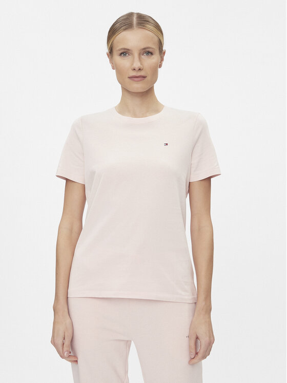 T-Shirt Tommy Hilfiger, Größe XL Rosa Modern WW0WW39848