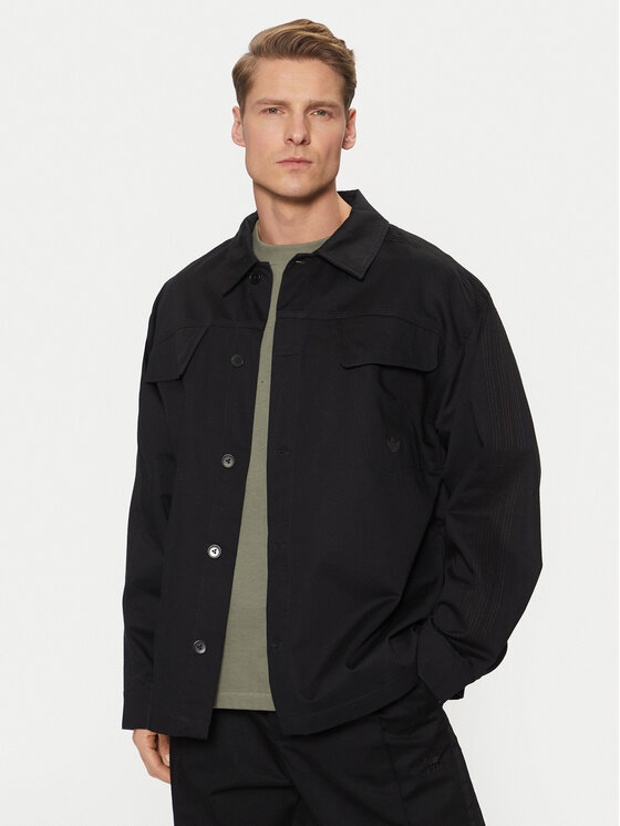 adidas Cămașă Premium Essentials Workwear JC9602 Negru Loose Fit